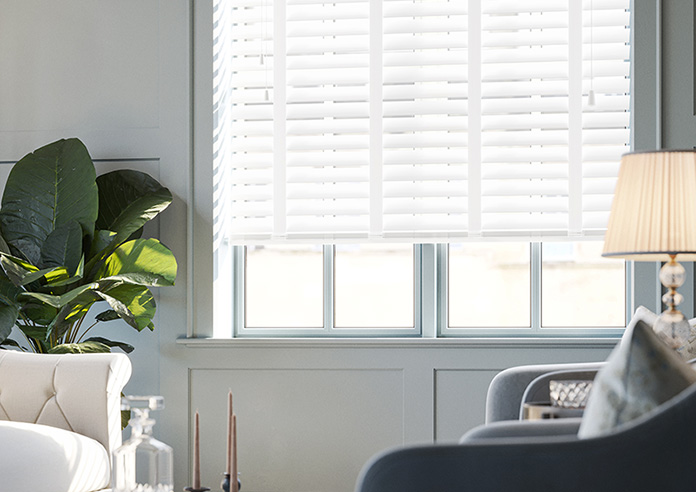 Ecowood Deluxe, Brilliant White Gloss - Venetian Blind - Image 5